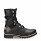 Route Boot Igloo Trav Black Napa, Leather boots with sheepskin lining