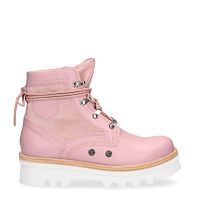Route Boot Reporter Pink Napa, Womens pink leather boots 