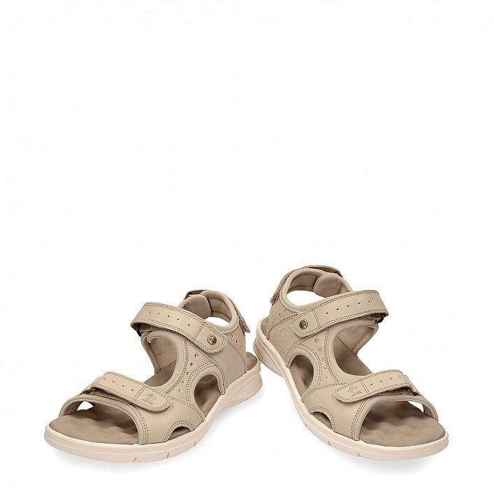 Salton Taupe Napa, Men's sandals Made in Spain