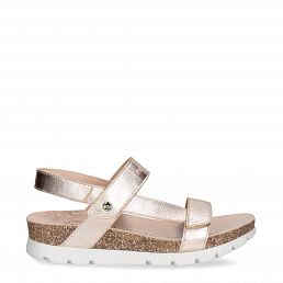Selma Shine, Woman sandals in leather with leather lining