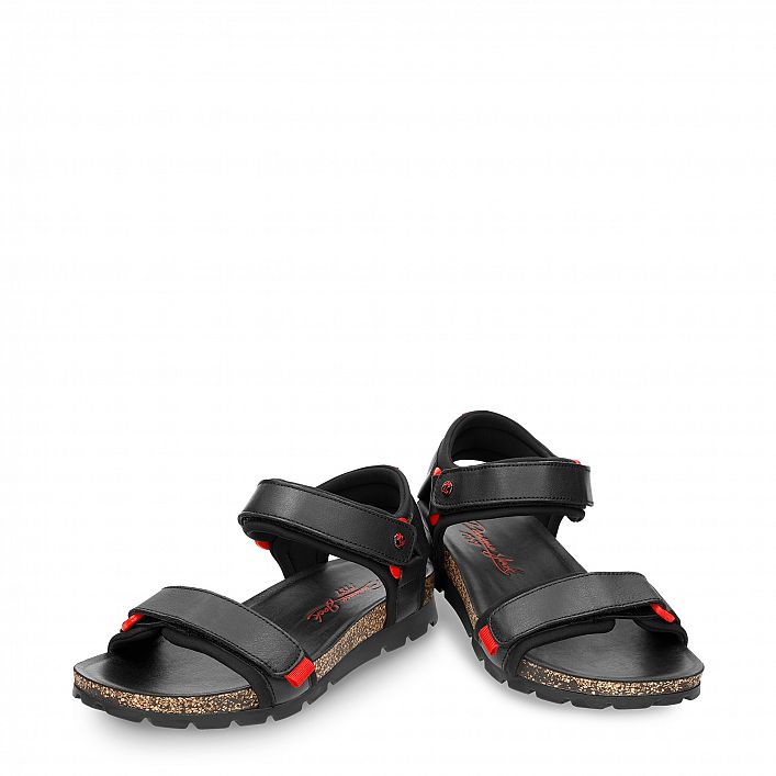 Seth Black Napa, Men's sandals Made in Spain