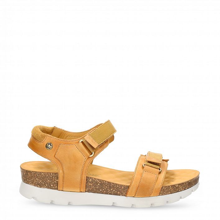 Sun Vintage  Napa Grass, Sandals with leather lining