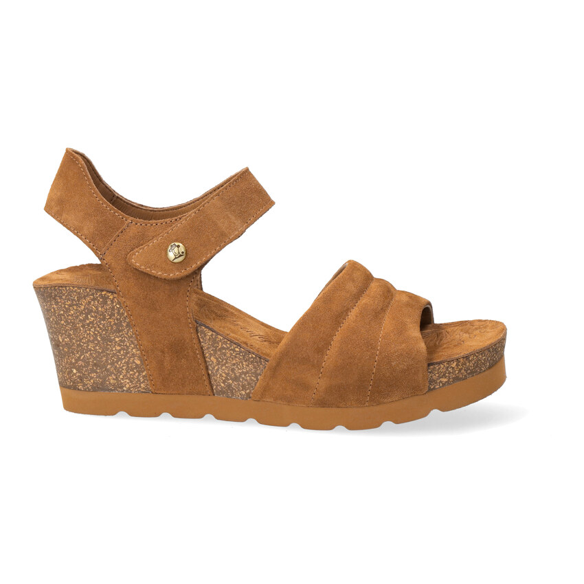 Valley Cuero Velour, Woman sandals in suede leather with leather lining