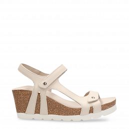 Varel Raw Napa, Sandals with leather lining
