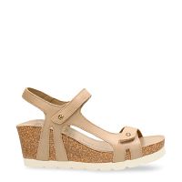Varel Taupe Napa, Sandals with leather lining