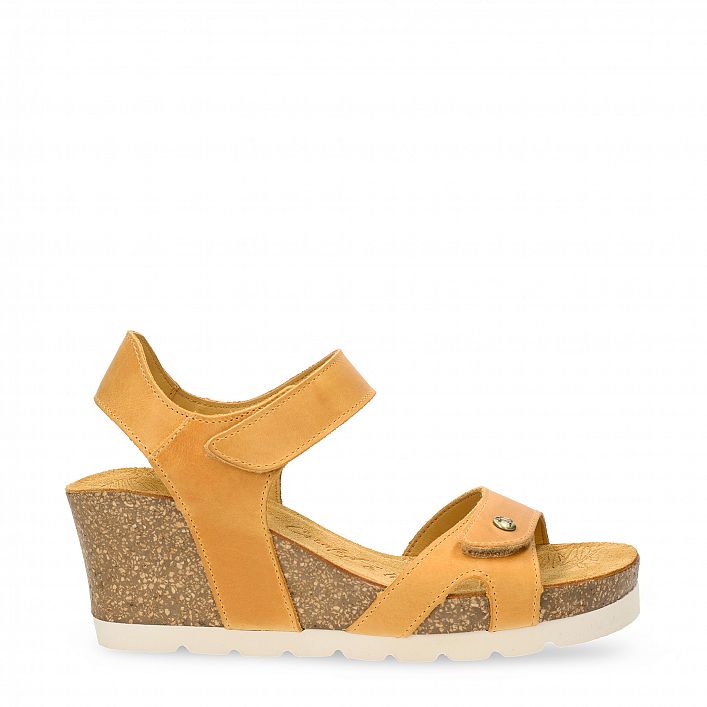 Vila Vintage  Napa Grass, Sandalia de piel  con forro interior de piel