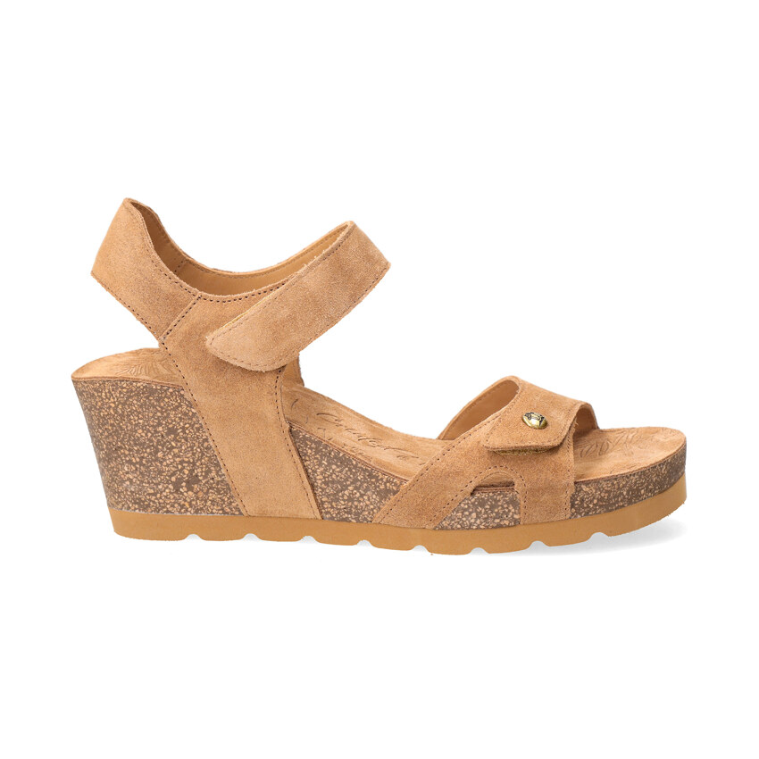 Vila Cuero Velour, Woman sandals in suede leather with leather lining