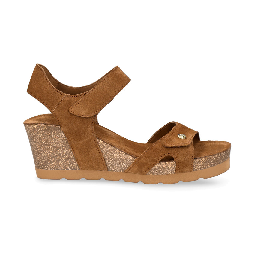 Vila Cuero Velour, Sandals with leather lining