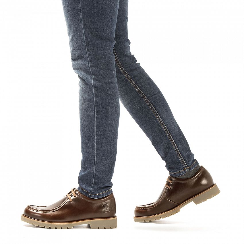 Wally Cuero Pull-Up, Flat men's Shoe